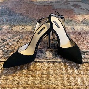 Black Slingback Heels Shoemint, Size 8.5